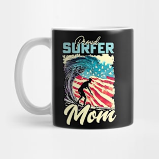 Proud Surfer Mom Mug